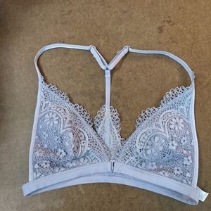 Victoria's Secret Lilac Bralette Racerback Lace XS